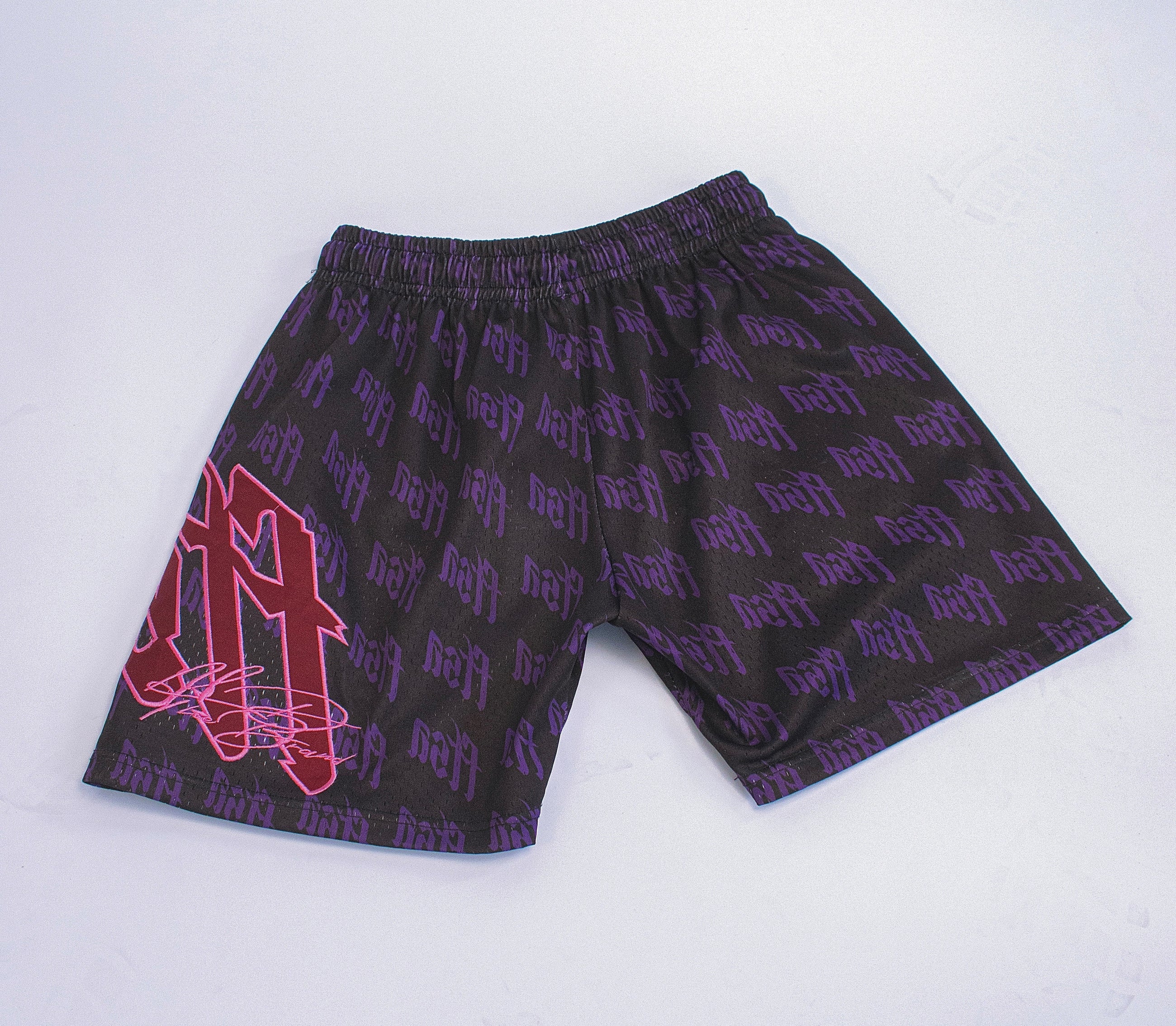 "FTSA" Mesh Shorts - Black