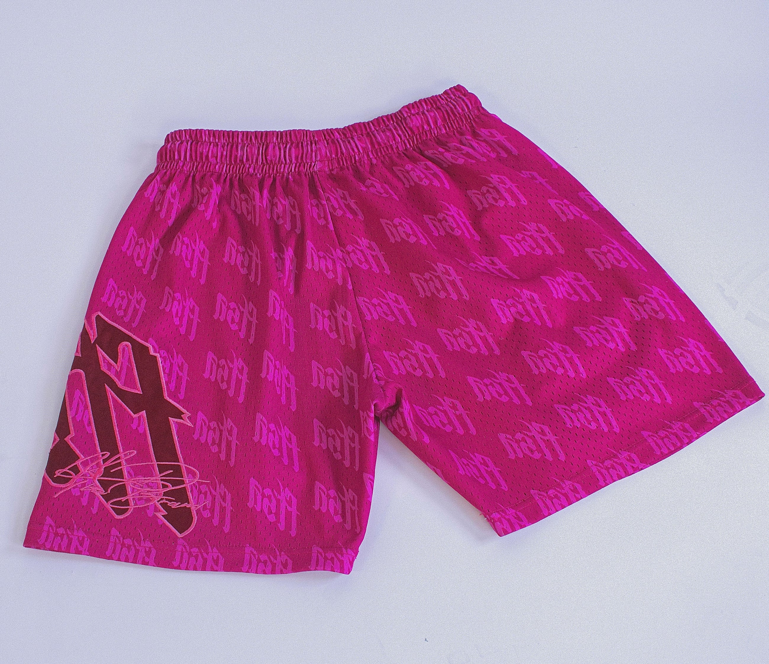 "FTSA" Mesh Shorts - Purple