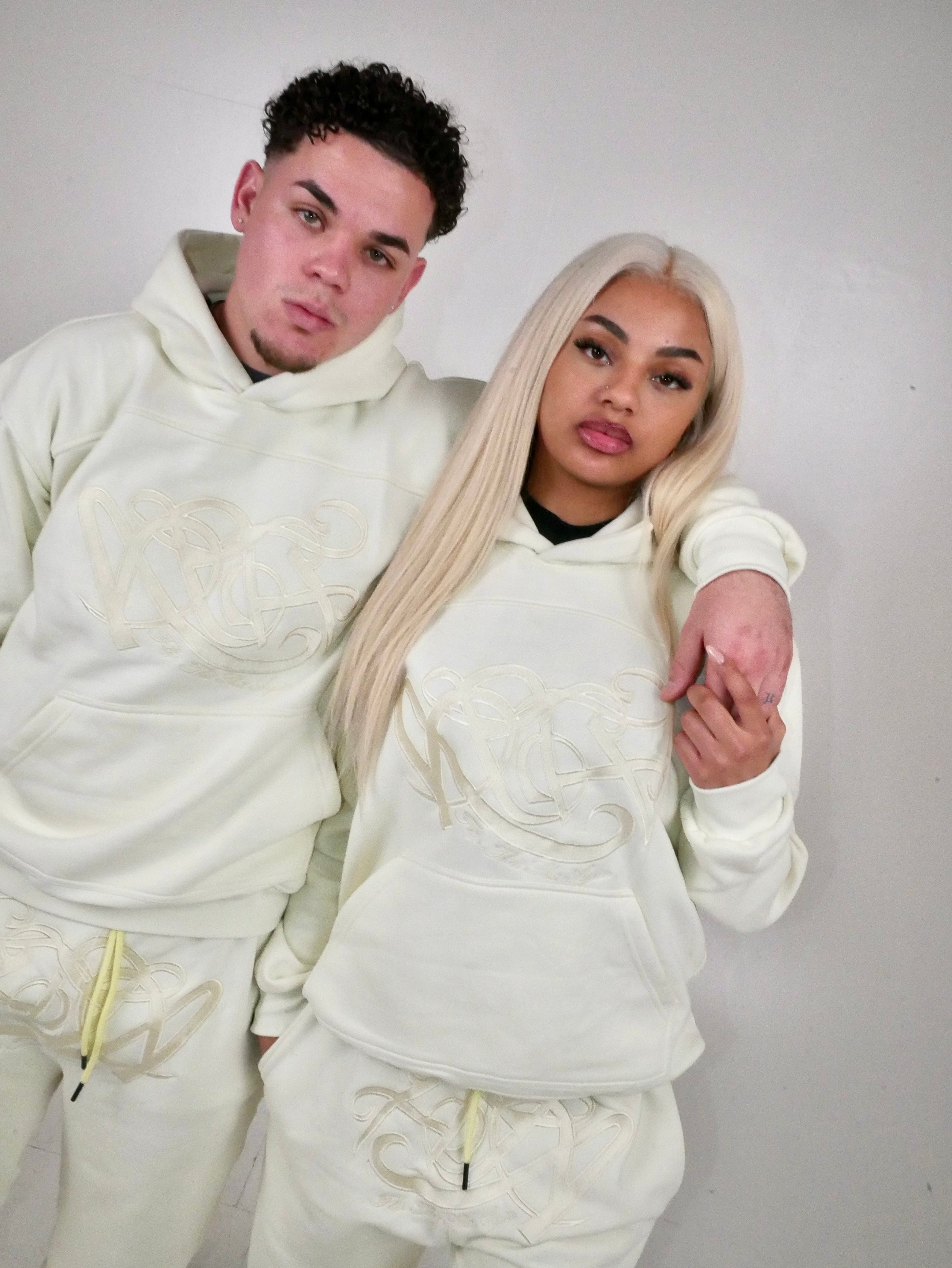 "Flip That Shit Again." V2 | Kapuzenpullover - BEIGE