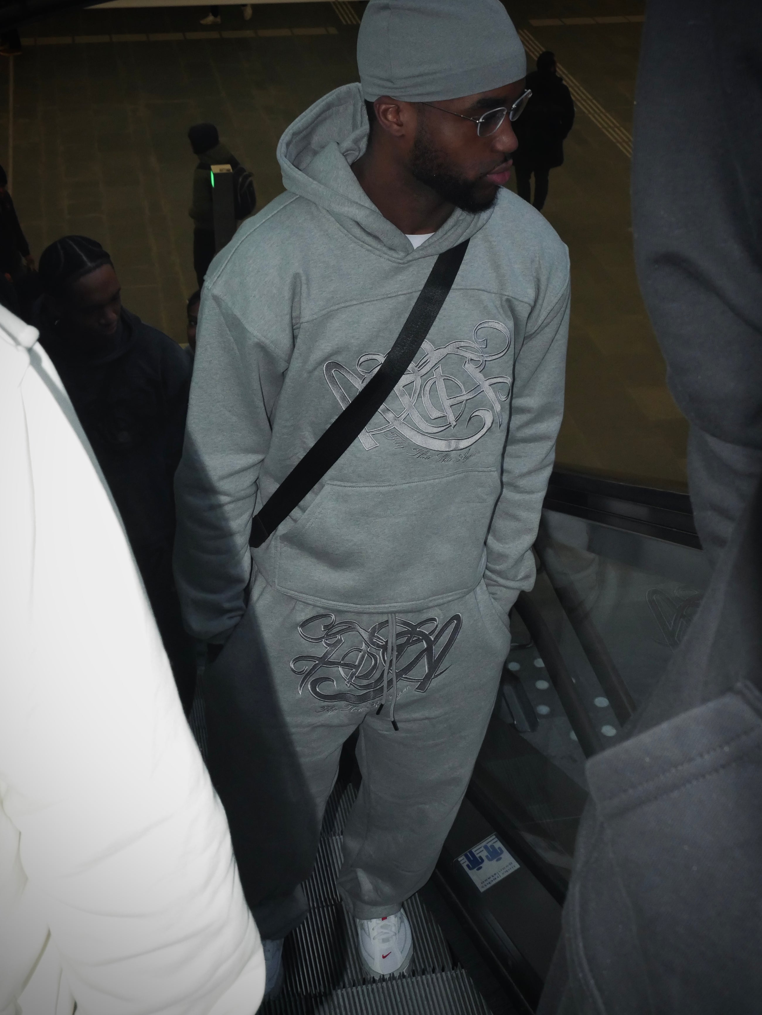 "Flip That Shit Again." V2 | Pants - GREY