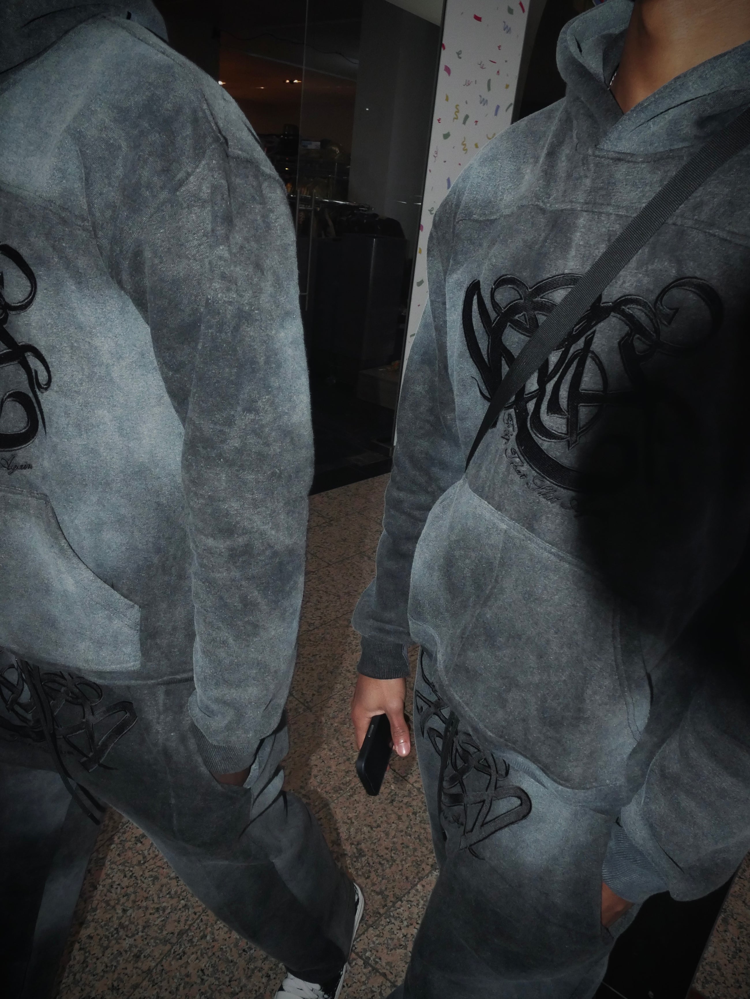 "Flip That Shit Again." V2 | Kapuzenpullover - GEWASCHEN