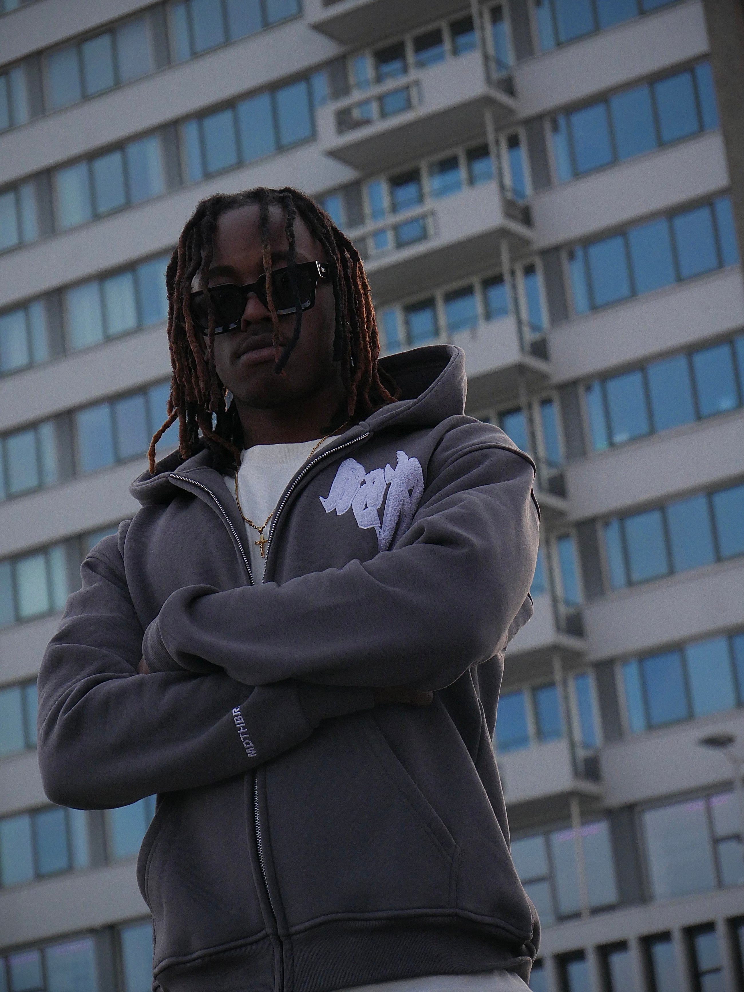 FTSA Zipped Hoodie - GREY