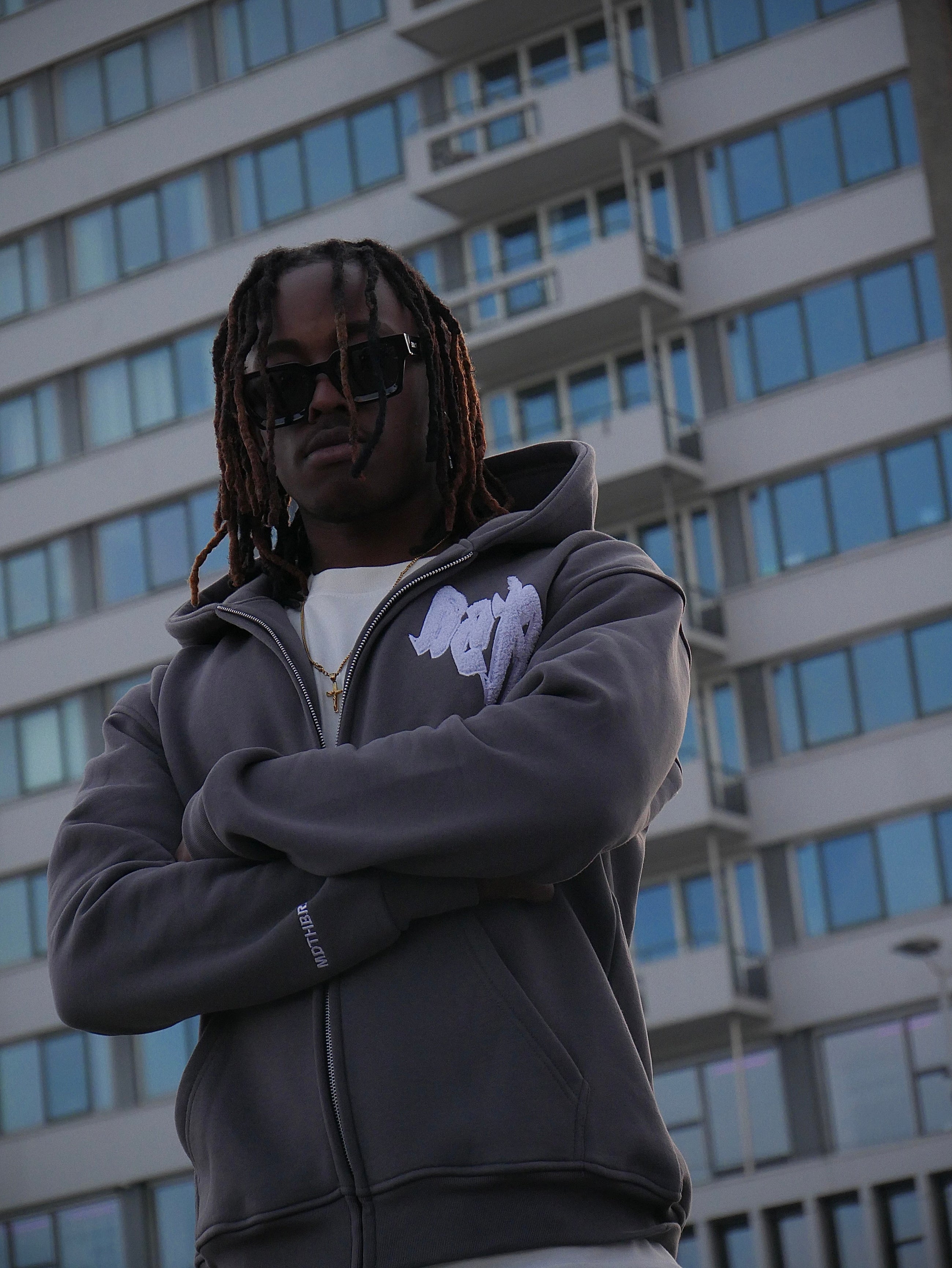 FTSA Zipped Hoodie - GREY