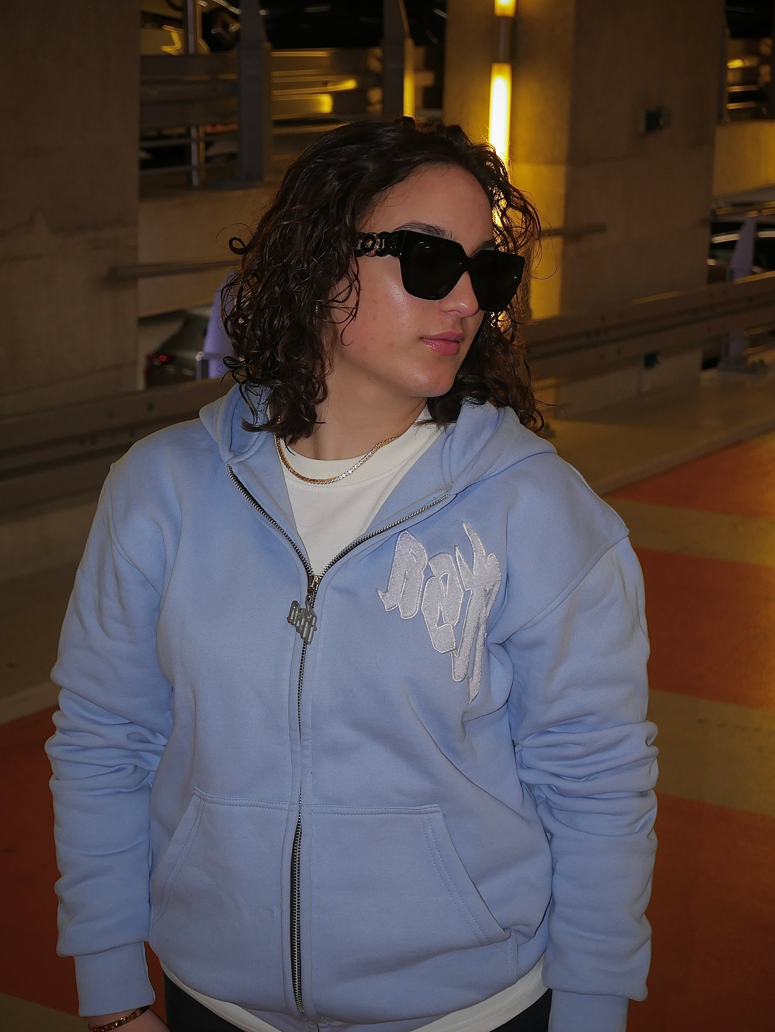 FTSA Zipped Hoodie - BLUE