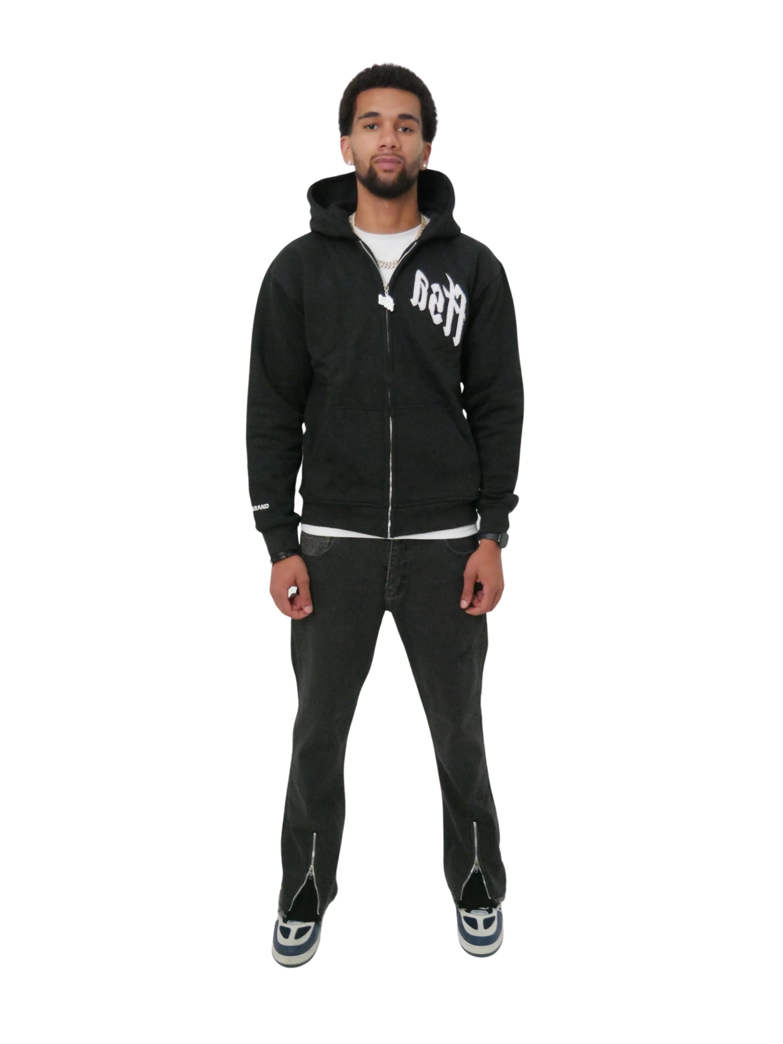 Flared FTSA Jeans - BLACK