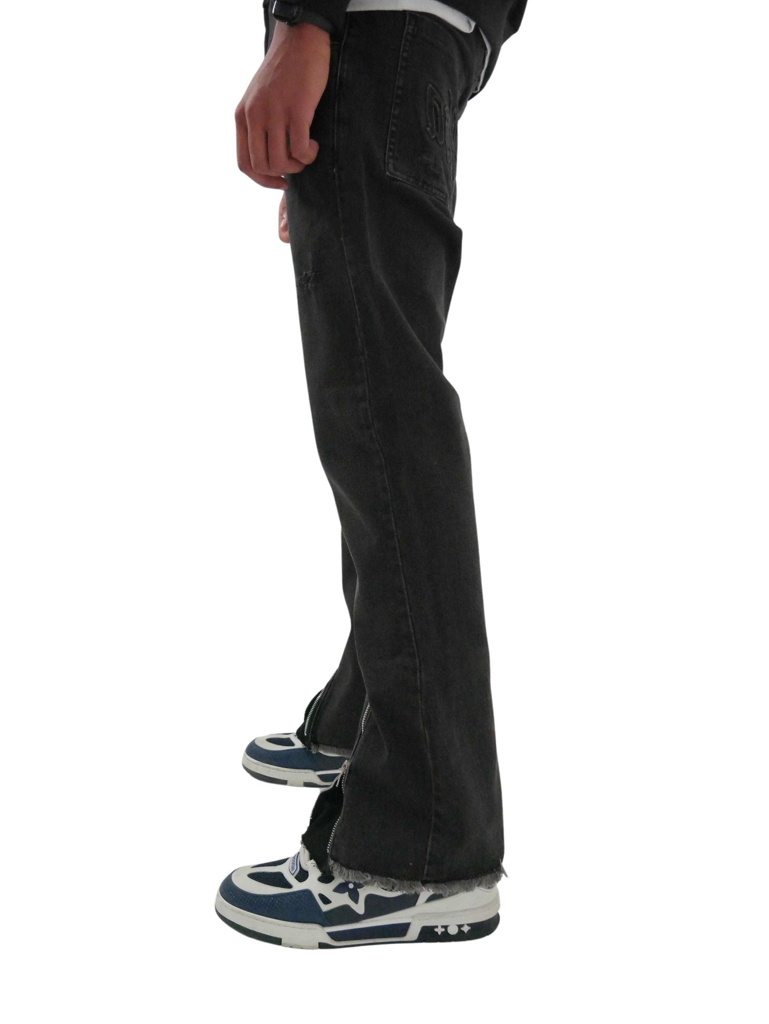 Flared FTSA Jeans - BLACK