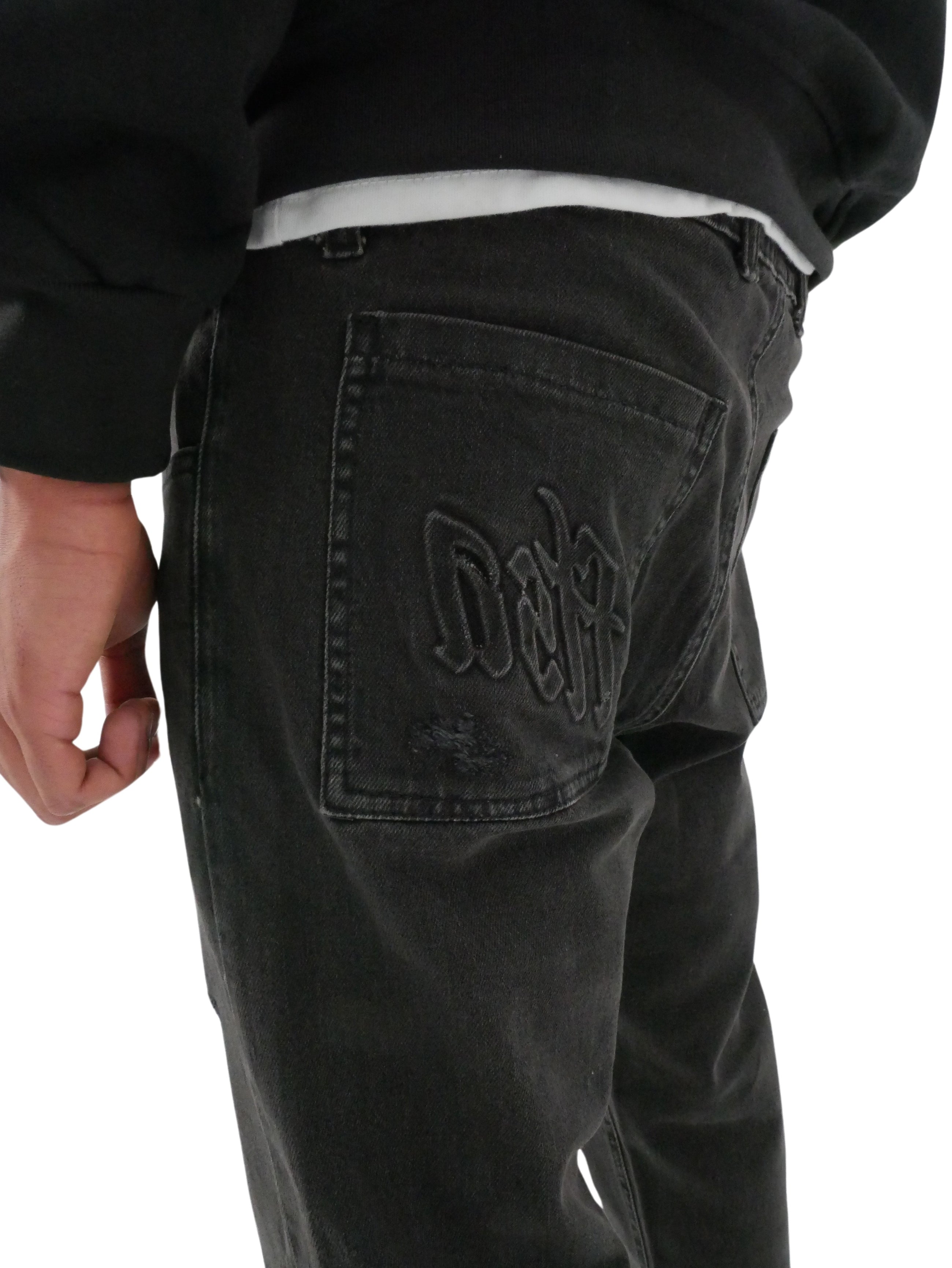 Flared FTSA Jeans - BLACK