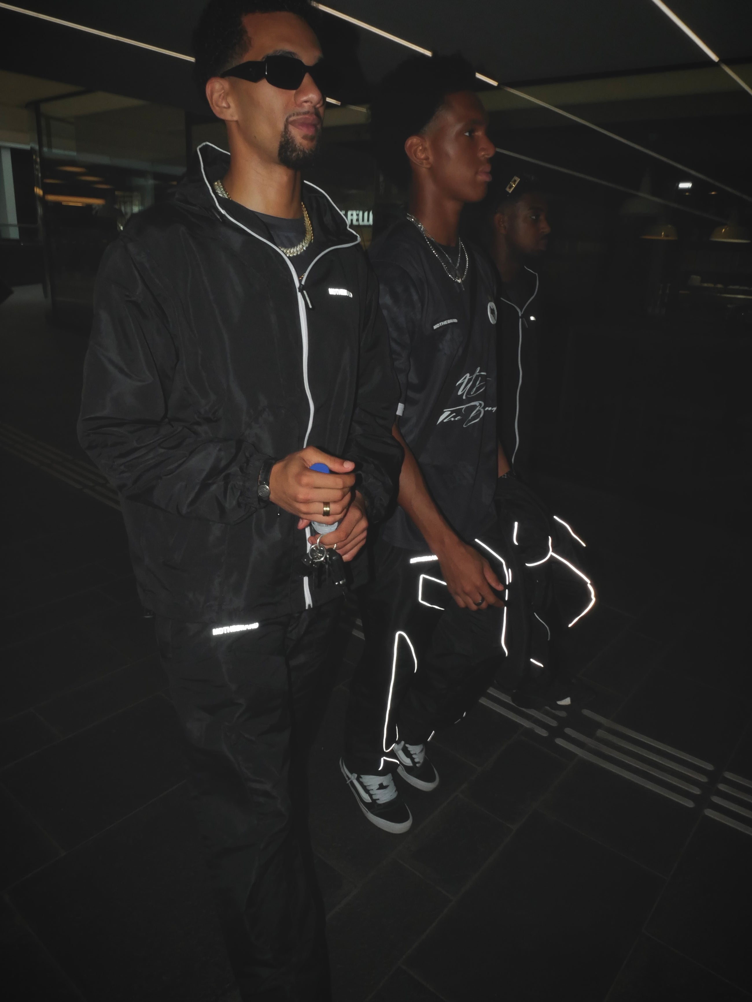 WINDBREAKER PANTS - BLACK