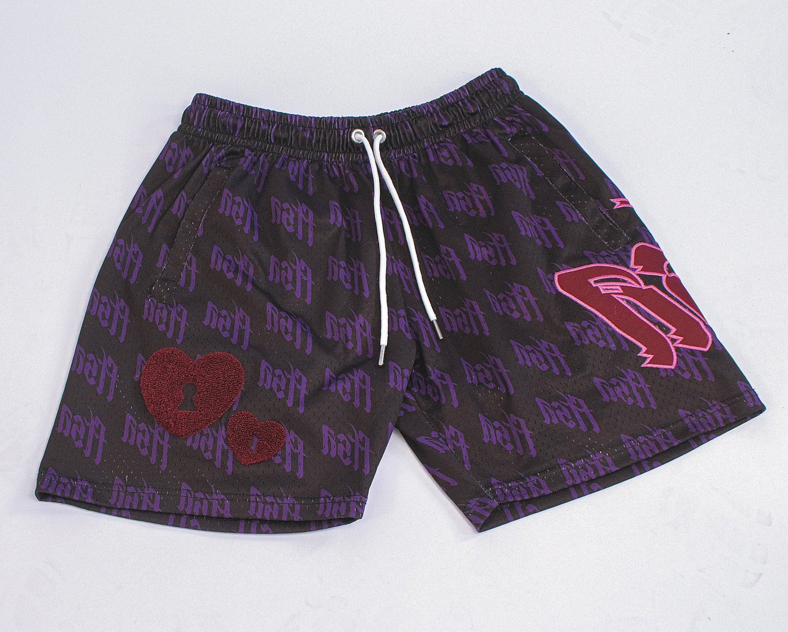 "FTSA" Mesh Shorts - Black