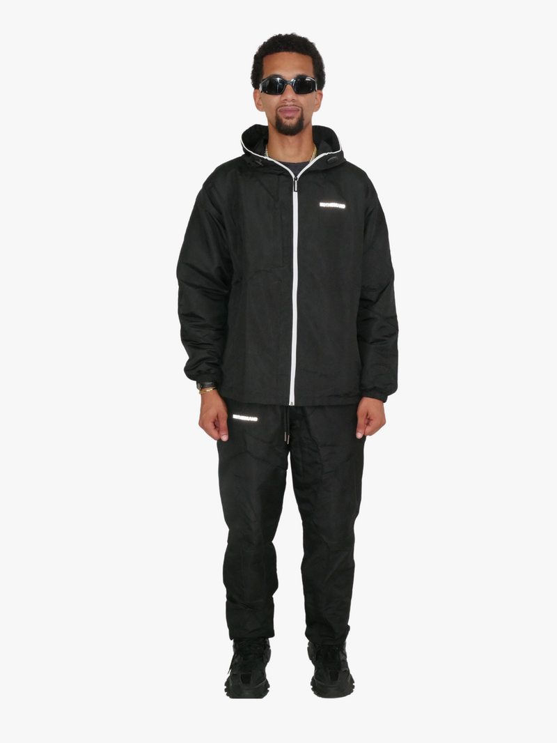 WINDBREAKER TRACKSUIT - BLACK