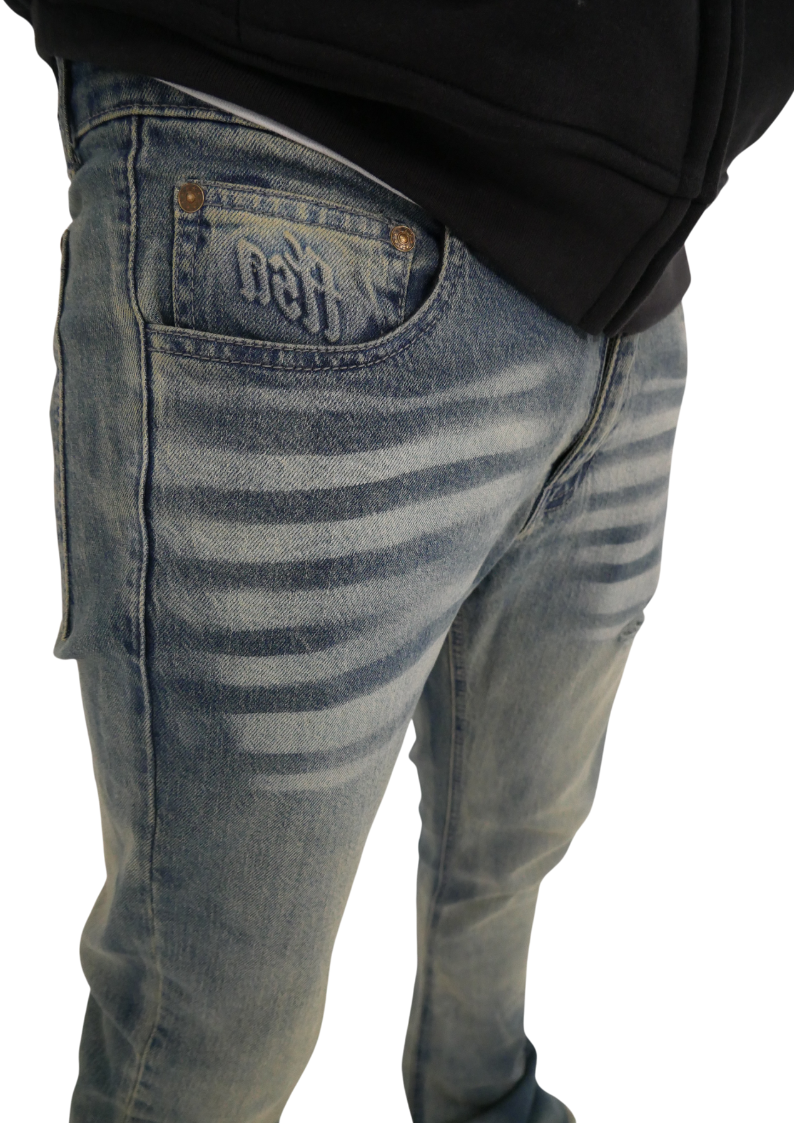 Flared FTSA Jeans - BLUE