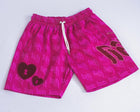 Mesh short "FTSA" - Paars