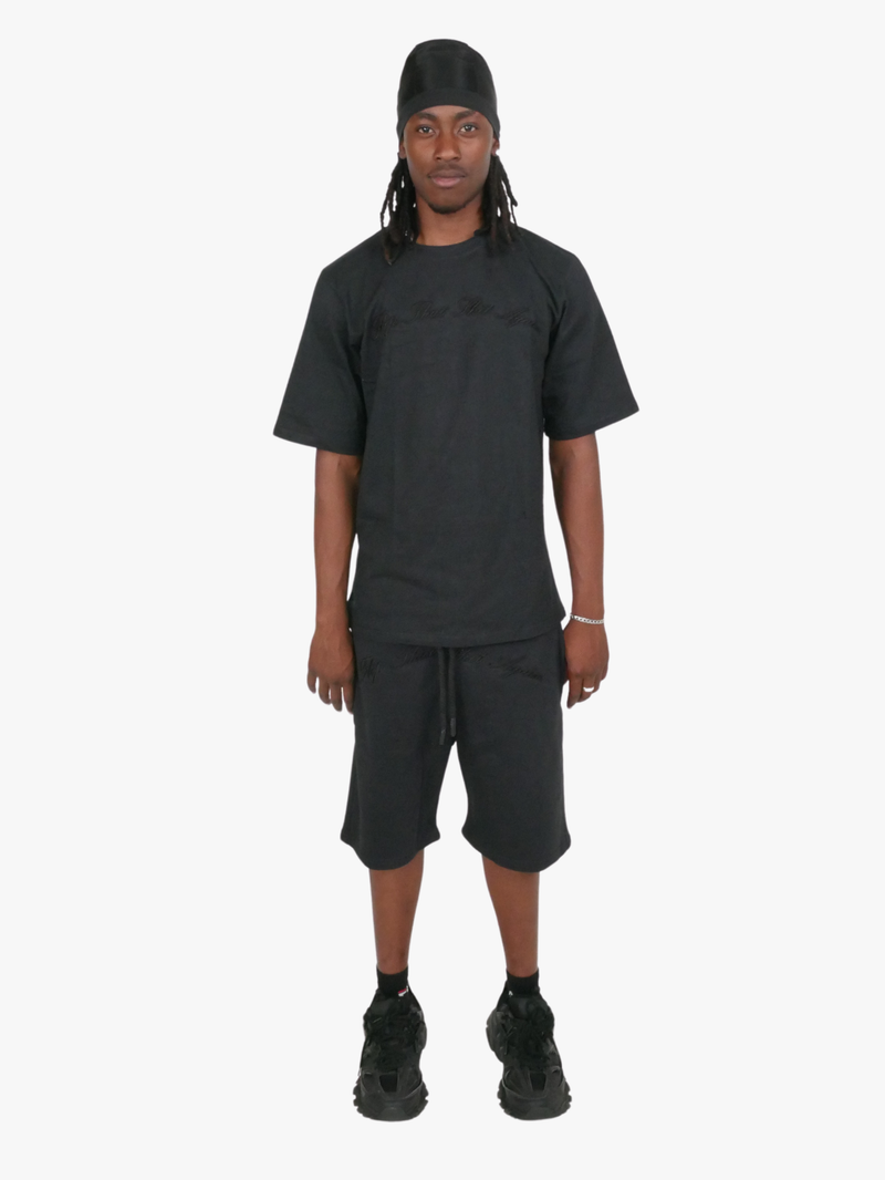 "Flip That Shit Again." Shorts - BLACK
