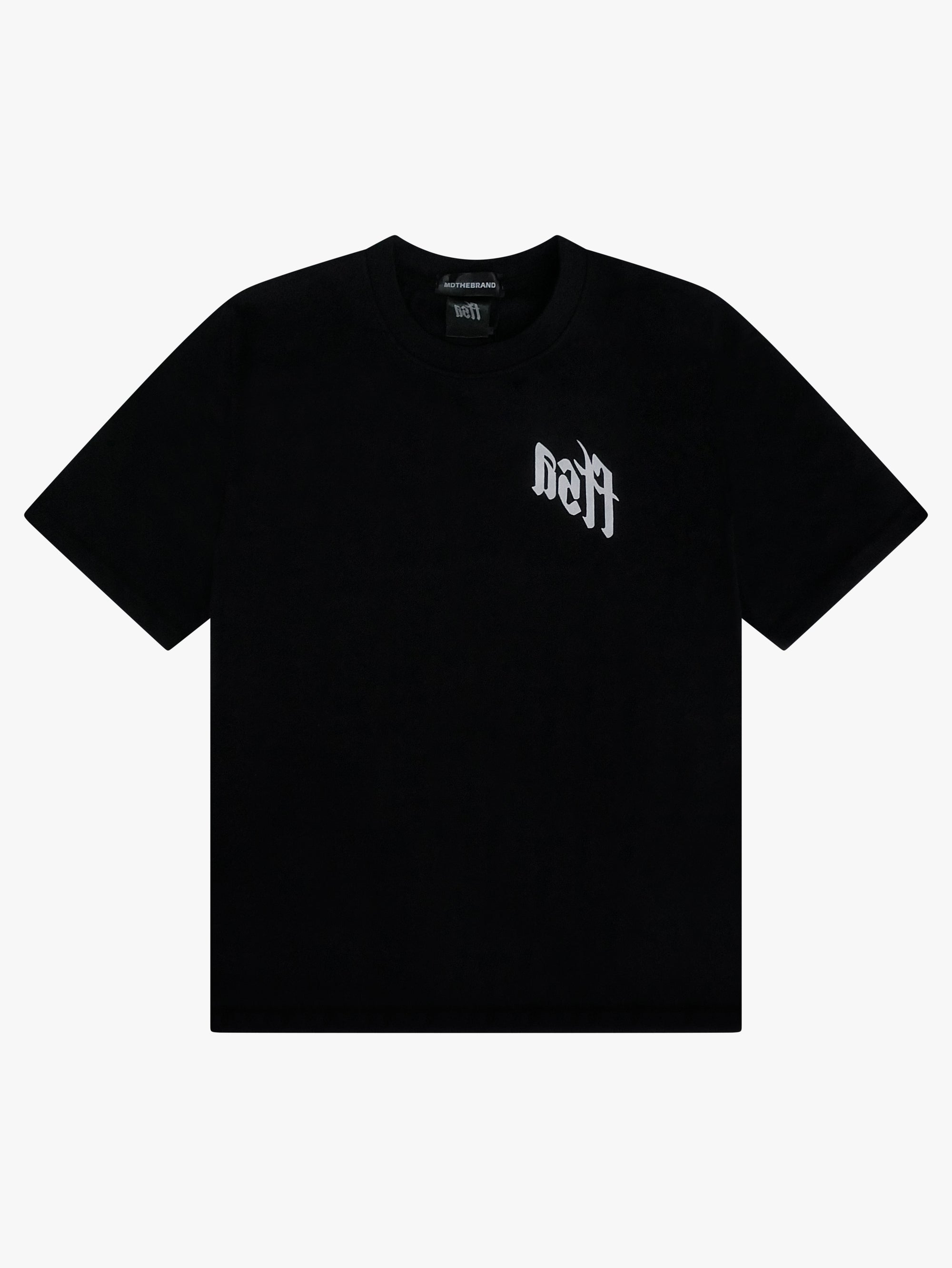 "For All Hustlers" T Shirt - BLACK