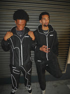 WINDBREAKER JACKET - BLACK