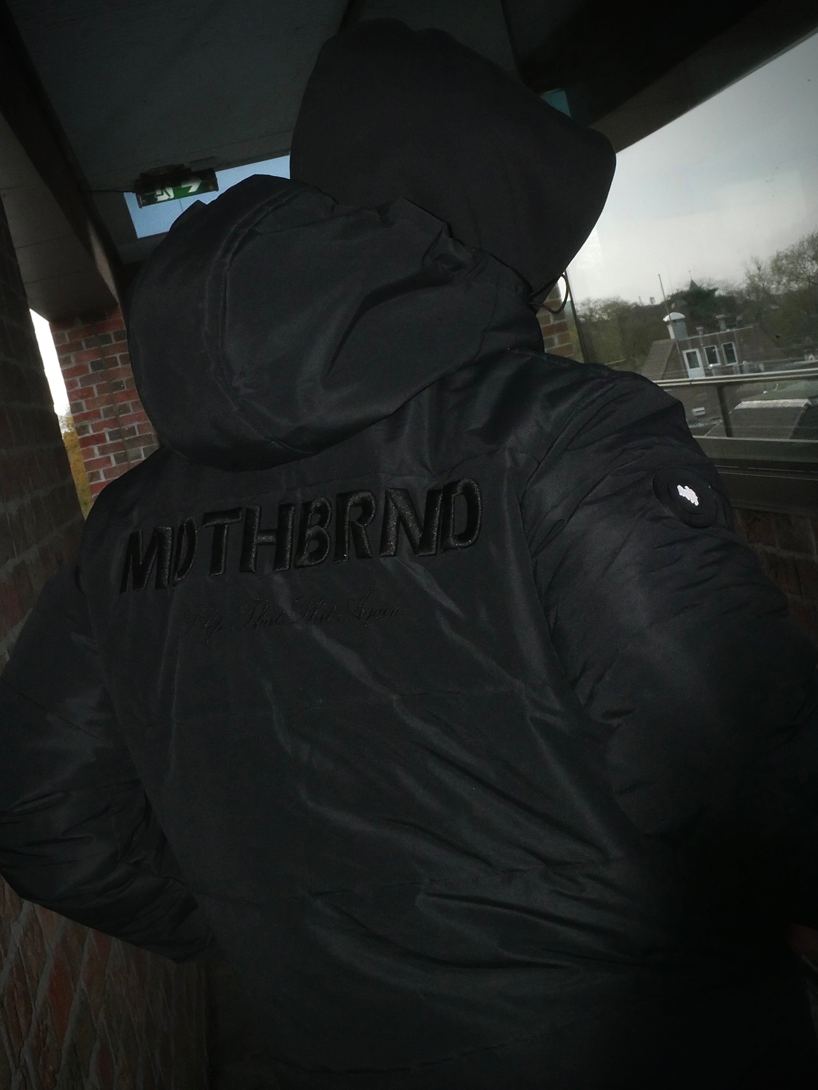 Pufferjacke - SCHWARZ