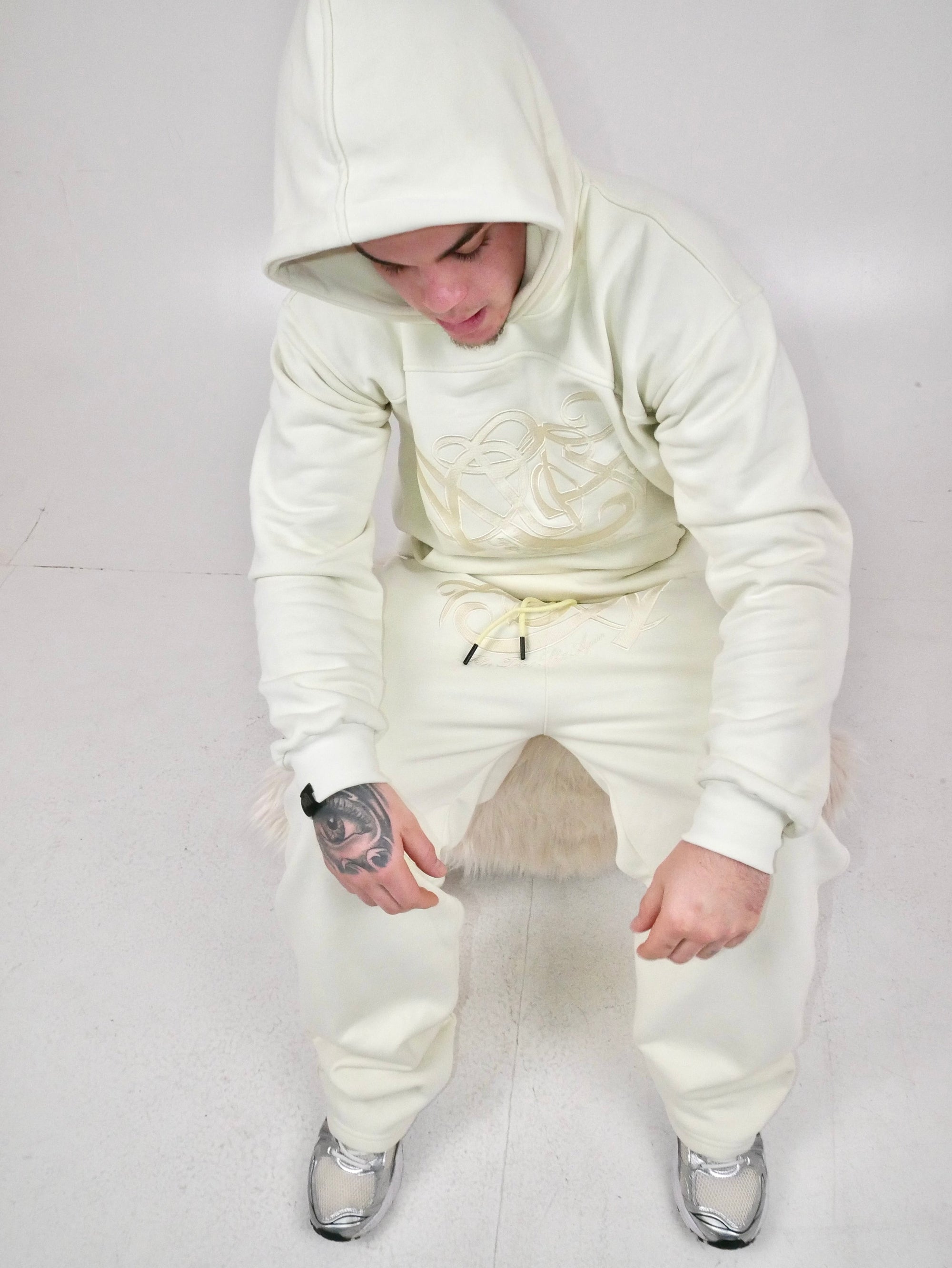 "Flip That Shit Again." V2 | Hoodie - BEIGE