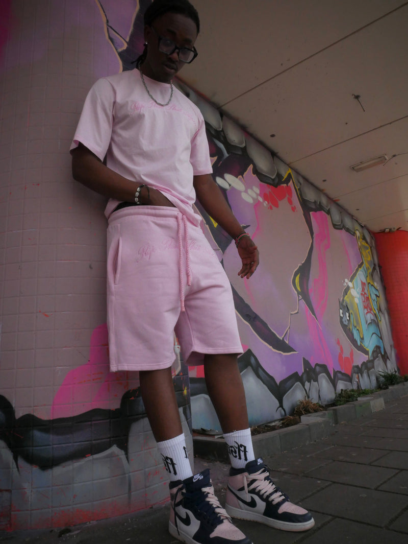 "Flip That Shit Again." T Shirt - PINK