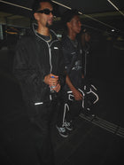 WINDBREAKER JACKET - BLACK